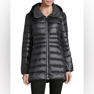 Marc New York Sweater-Weight Quilted Jacket with Premium Down-GUNMETAL-Small
